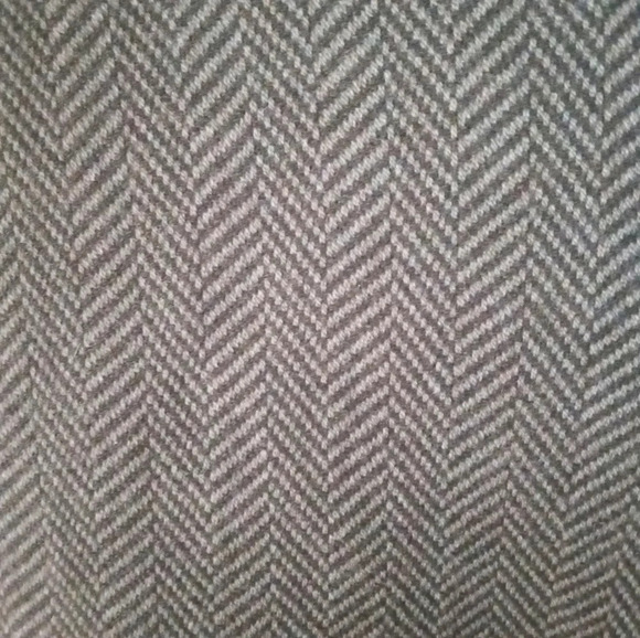 Lauren Ralph Lauren 100% Wool Herringbone Lined Trousers Pockets Size 20W - Picture 4 of 9